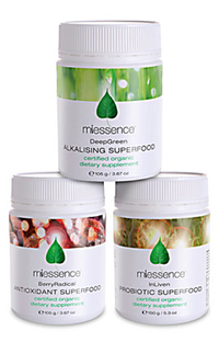 Miessence Superfood products